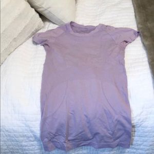 Lululemon purple workout top